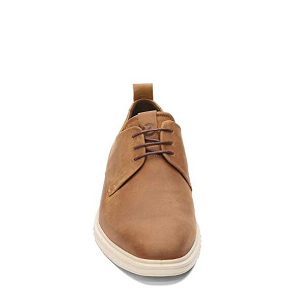 NWT ECCO Men's St.1 Hybrid Lite Plain Toe Oxford Flat, Camel Nubuck, 5-5.5 - Picture 7 of 7